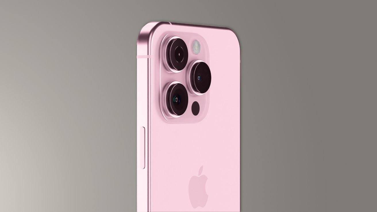 iPhone 16 Pro dự kiến sẽ có màu Hồng Titan. (Ảnh: AppleInsider)