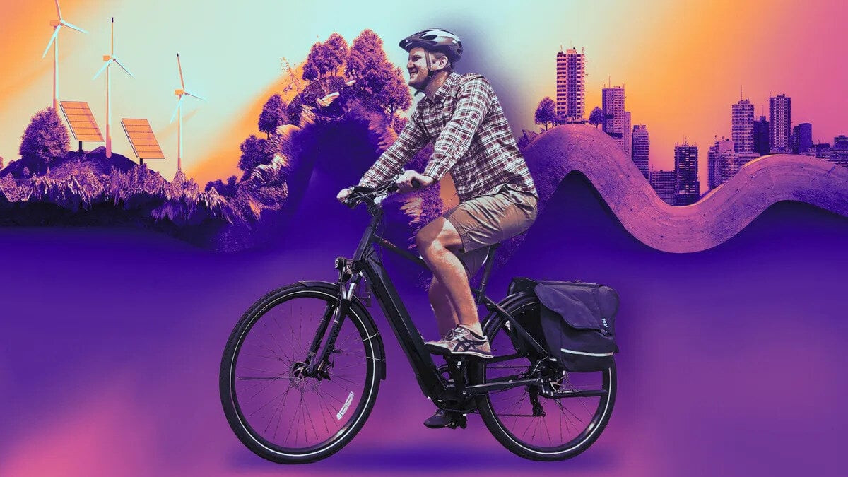 Việc chuyển sang xe đạp điện giúp gia đình Blok tiết kiệm hàng nghìn USD mỗi năm cũng như cải thiện sức khỏe. (Ảnh: Cnet)