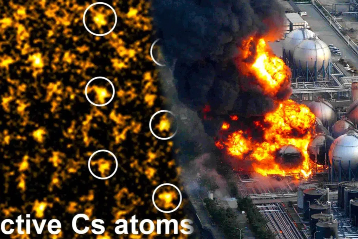 Nhà khoa học lo ngại về Caesium phóng xạ chụp ở nhà máy Fukushima - 1