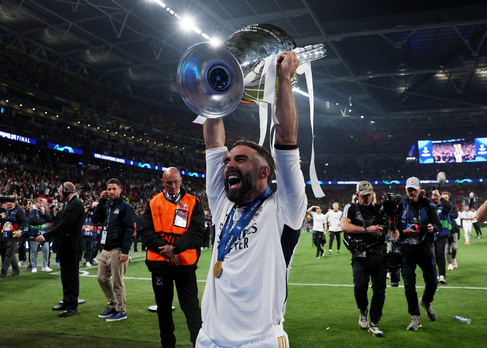 Cầu thủ xuất sắc nhất trận chung kết Champions League là Dani Carvajal.