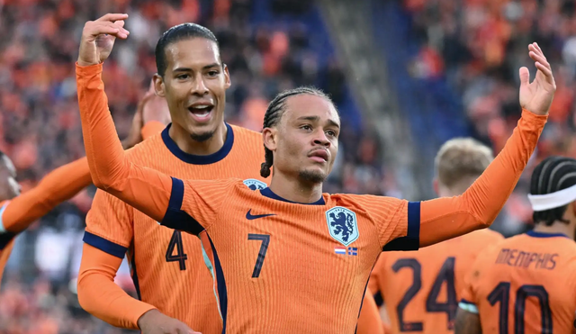 Hà Lan thắng Iceland 4 bàn, De Jong chia tay Euro 2024- Ảnh 1.