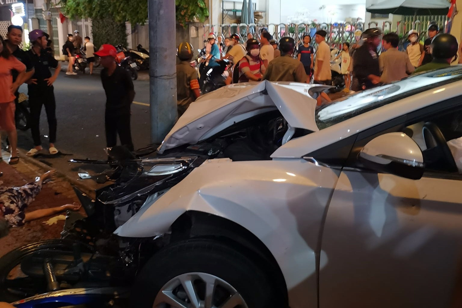 Nữ tài xế có nồng độ cồn kịch khung khi lái xe tông chết 2 người ở Vũng Tàu - 1