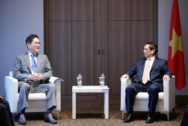 Thủ tướng tiếp Chủ tịch Samsung, hướng tới đột phá trong các lĩnh vực hợp tác mới- Ảnh 3.