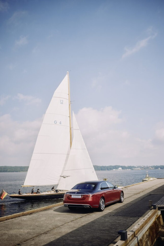 Cận cảnh sedan siêu sang Mercedes-Maybach S680 lấy cảm hứng từ du thuyền ảnh 22