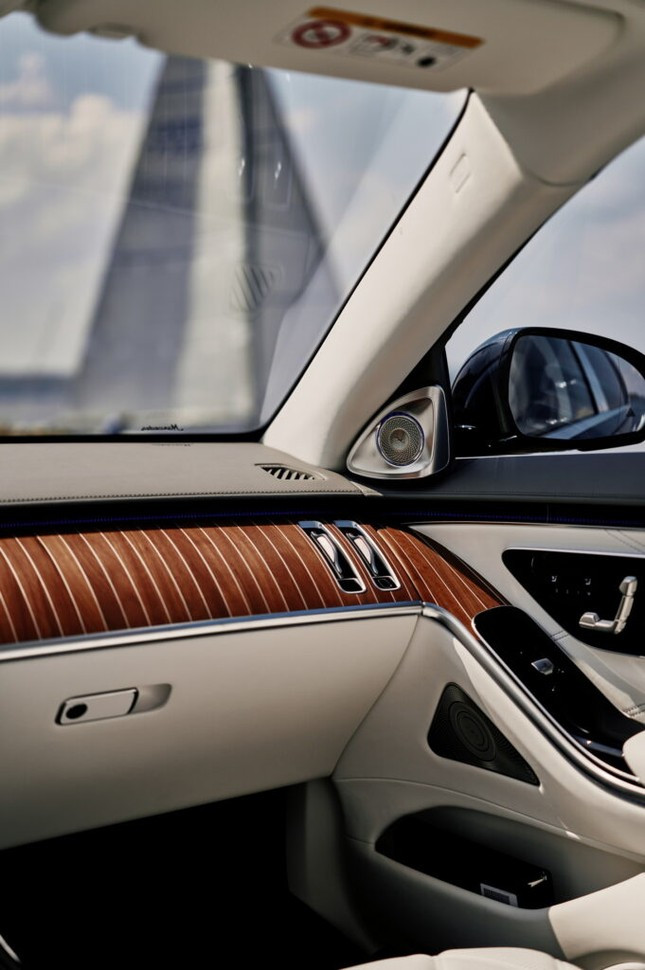 Cận cảnh sedan siêu sang Mercedes-Maybach S680 lấy cảm hứng từ du thuyền ảnh 6