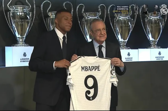 85.000 khán giả chào đón Kylian Mbappe ra mắt Real Madrid- Ảnh 4.