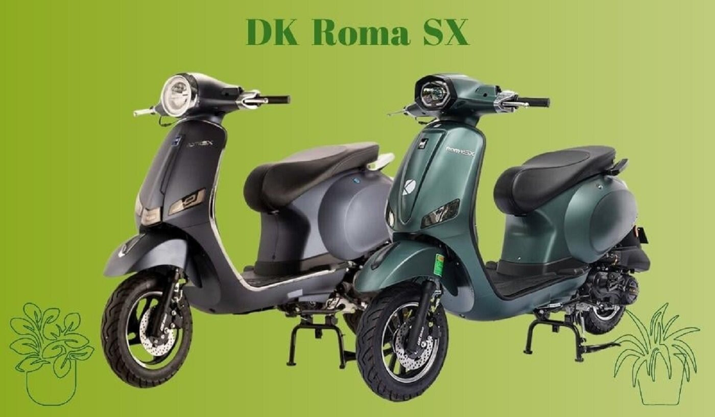 Xe tay ga 50cc DK Roma SX. (Ảnh minh họa).