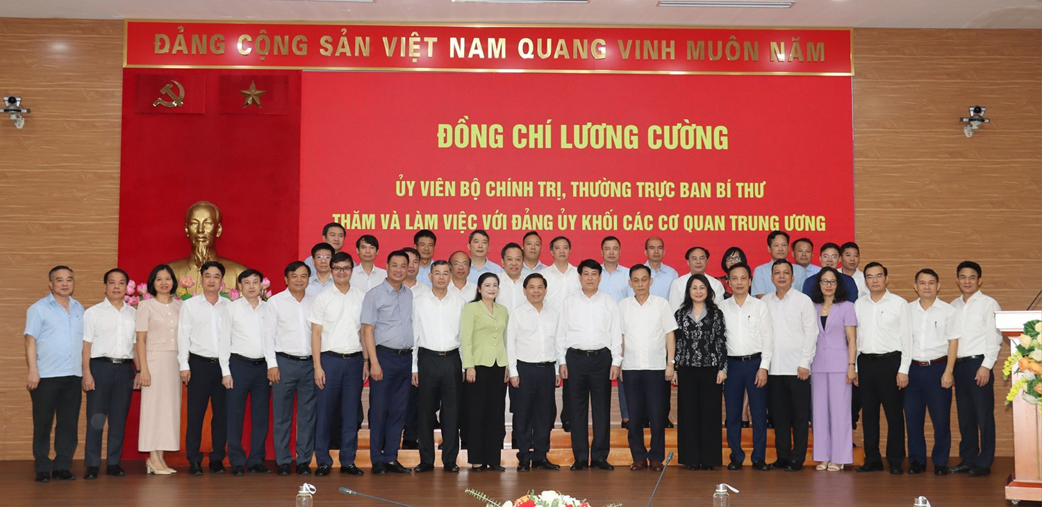 Thường trực Ban Bí thư Lương Cường: 'Phải đánh giá, sắp xếp cán bộ đúng, trúng' ảnh 3