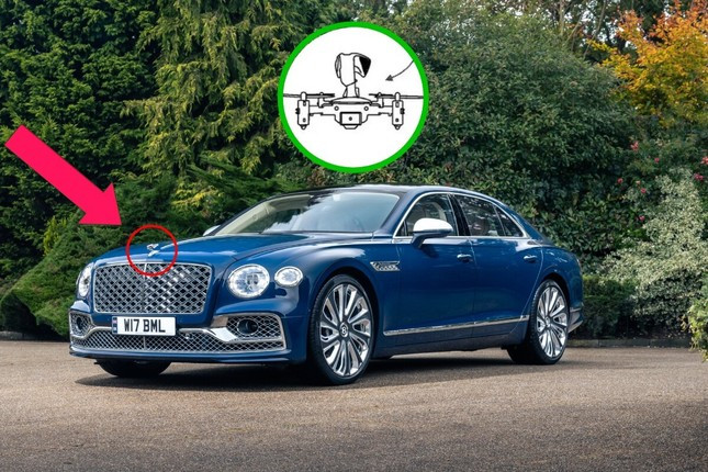 Xe siêu sang Bentley có thể sở hữu logo biết bay ảnh 1