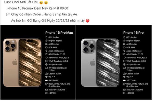 Bất ngờ giá iPhone 16 Pro và Pro Max xách tay- Ảnh 2.