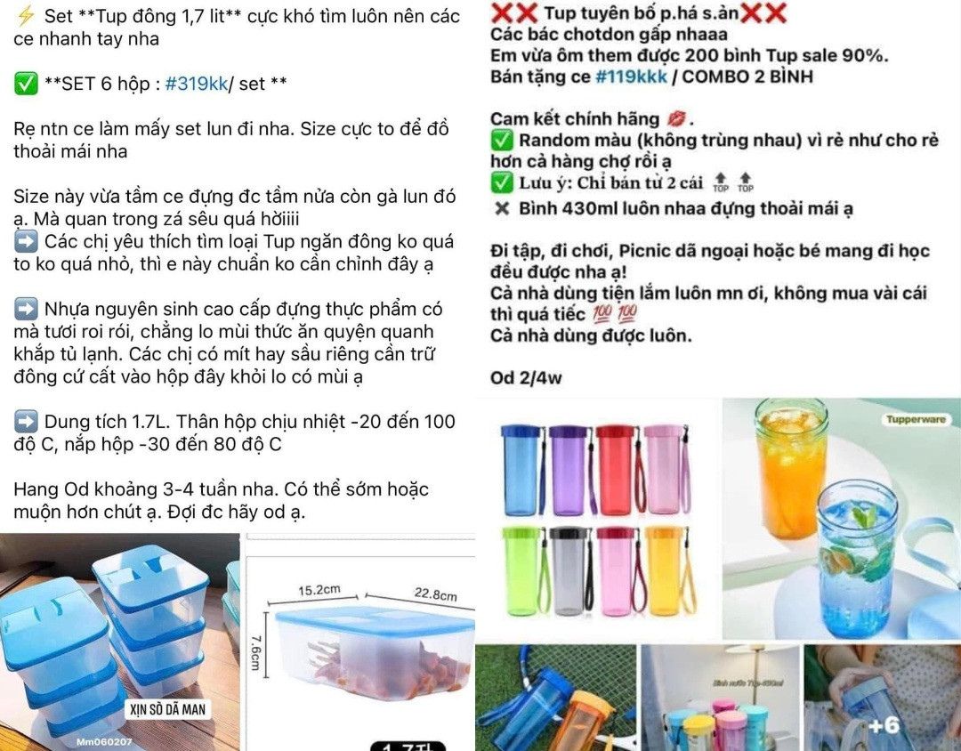 Bà nội trợ Việt đổ xô mua hộp Tupperware sau khi hãng xin bảo hộ phá sản - 1