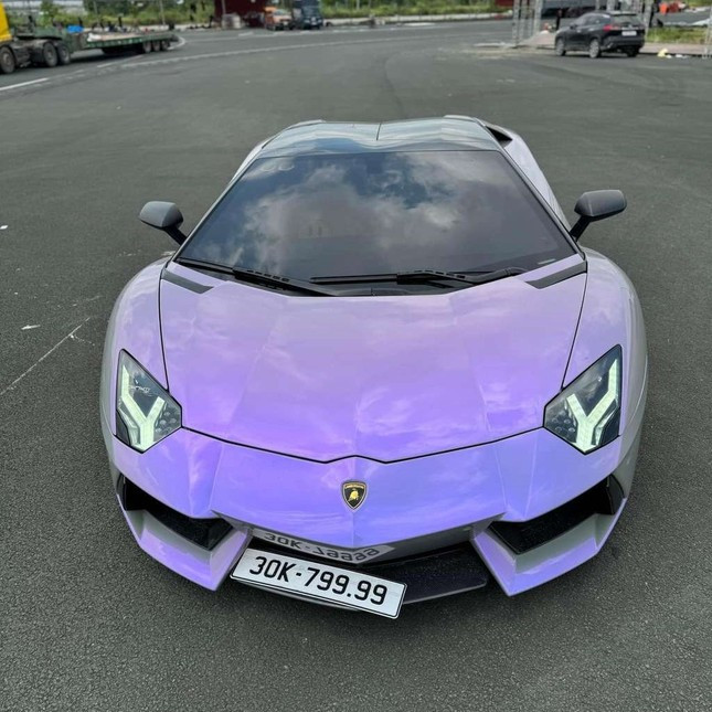 Siêu xe Lamborghini Aventador biển tứ quý 9 rao bán giá 22 tỷ đồng ảnh 2