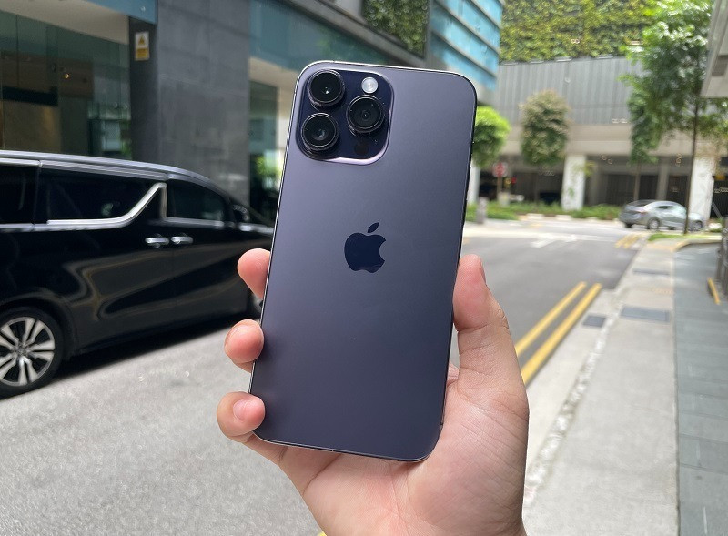 IPhone 14 Pro Max màu tím từng gây sốt trong đợt mở bán.