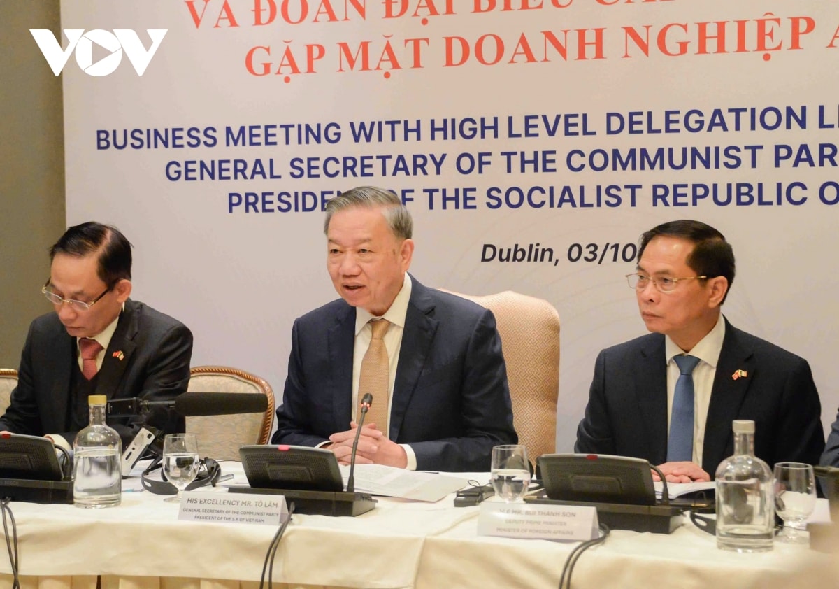 tổng bí thư, chủ tịch nước tô lâm gặp mặt các doanh nghiệp hàng đầu ireland hình ảnh 2 tong bi thu, chu tich nuoc to lam gap mat cac doanh nghiep hang dau ireland hinh anh 2