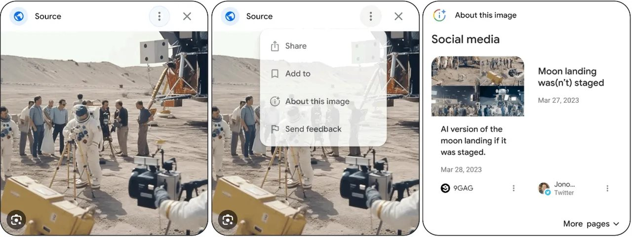 google photos phát hiện ảnh AI