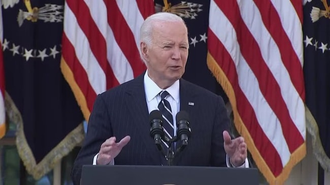 Tổng thống Biden lên tiếng sau chiến thắng của ông Trump- Ảnh 1.