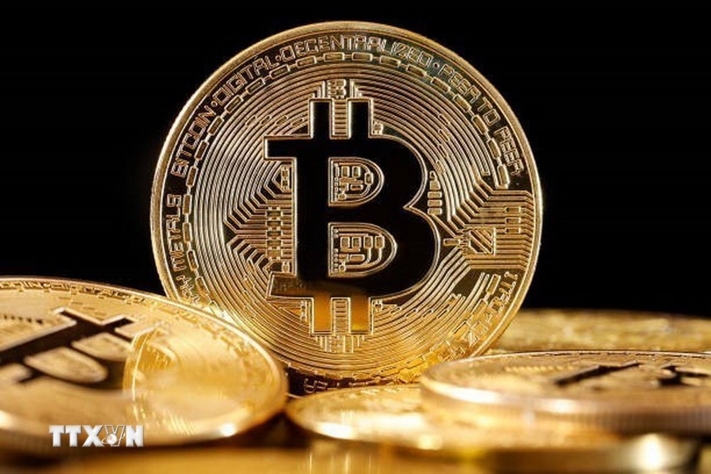 Đồng tiền điện tử Bitcoin. (Ảnh: Getty Images/TTXVN)