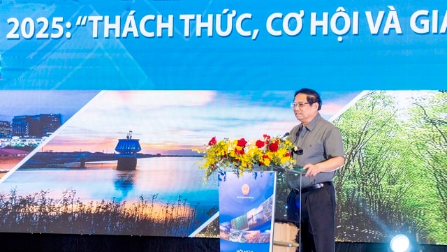 Thủ tướng Phạm Minh Chính phát biểu chỉ đạo tại Hội nghị Điều phối vùng Đông Nam Bộ