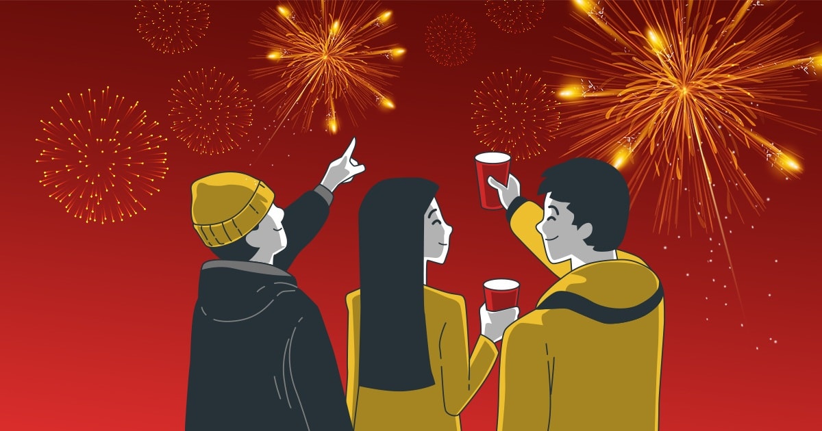 15 điểm bắn pháo hoa giao thừa Tết Ất Tỵ tại TPHCM