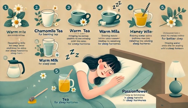 Giấc ngủ ngon với 4 loại đồ uống thư giãn