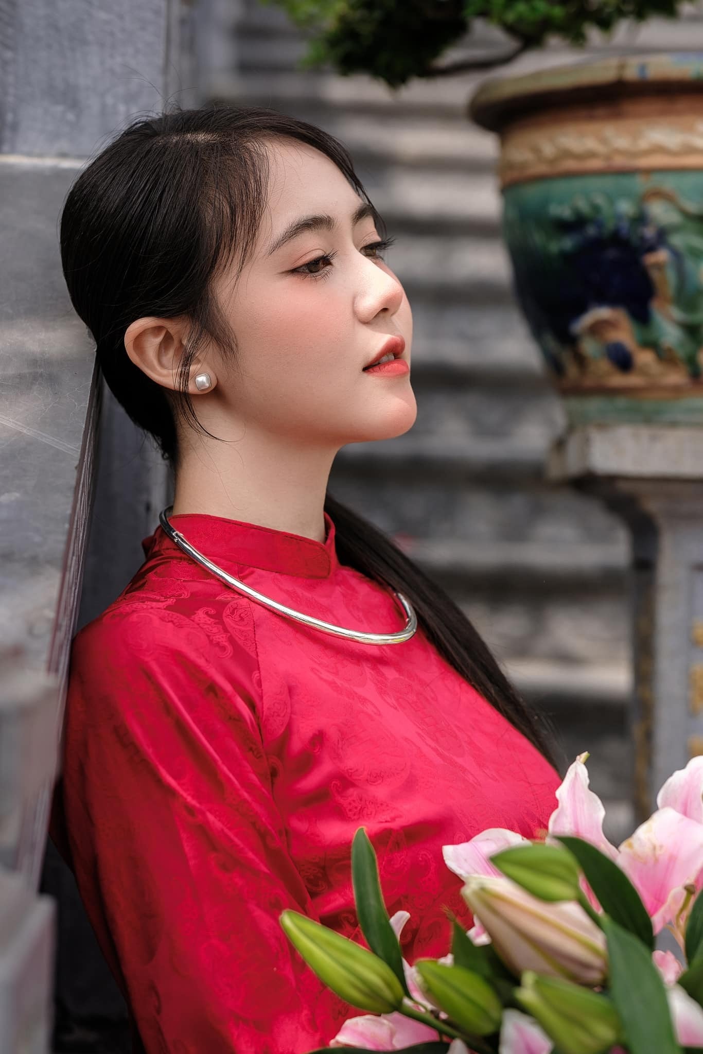 Cô gái miền Tây có gương mặt như trăng rằm ở Hoa hậu Việt Nam ảnh 26