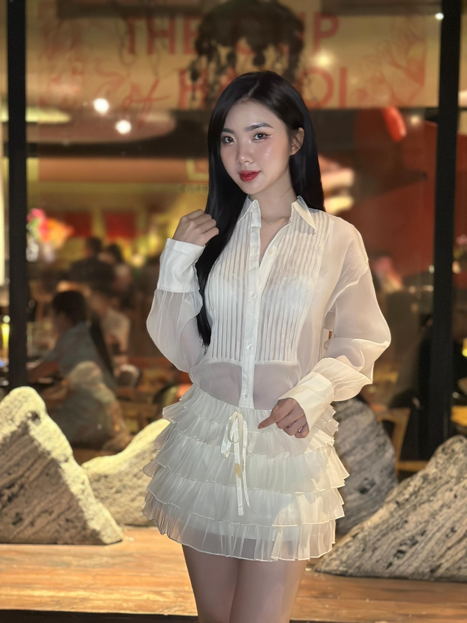 Người đẹp xứ Tuyên có vòng eo 59 cm ở Hoa hậu Việt Nam ảnh 10