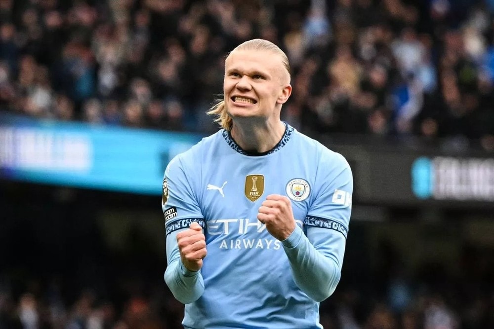 Haaland là cầu thủ đắt giá nhất Man City và cả Premier League. ẢNH: GETTY HAALAND-MAN-CITY.jpg
