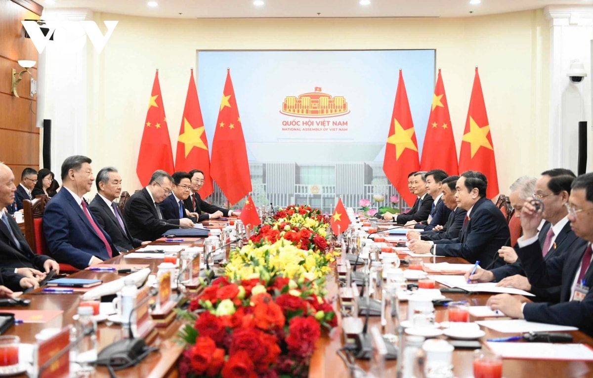 chu tich quoc hoi tran thanh man hoi kien tong bi thu, chu tich nuoc trung quoc tap can binh hinh anh 10