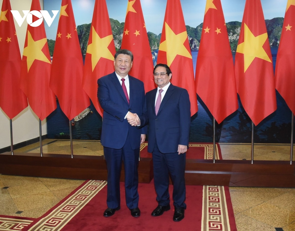 thu tuong pham minh chinh hoi kien tong bi thu, chu tich nuoc trung quoc tap can binh hinh anh 2