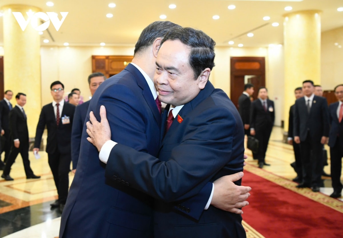 chu tich quoc hoi tran thanh man hoi kien tong bi thu, chu tich nuoc trung quoc tap can binh hinh anh 2
