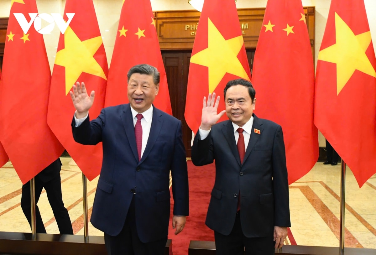 chu tich quoc hoi tran thanh man hoi kien tong bi thu, chu tich nuoc trung quoc tap can binh hinh anh 4