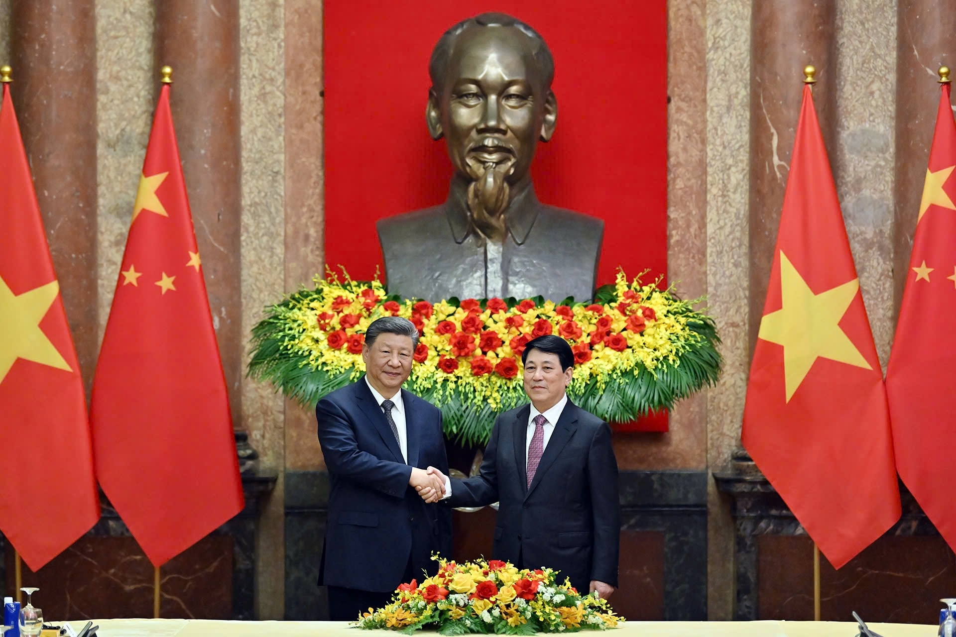 Chủ tịch nước nêu 5 phương hướng lớn hợp tác Việt Nam - Trung Quốc - 1 Chủ tịch nước nêu 5 phương hướng lớn hợp tác Việt Nam - Trung Quốc - 1