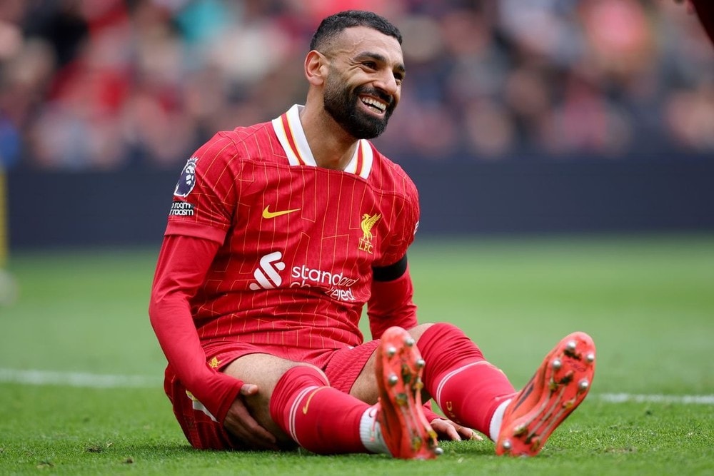 Salah đã ký hợp đồng gia hạn thêm 2 năm với Liverpool. ẢNH: GETTY liverpool-mo-salah.jpg