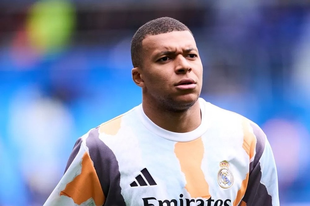 Lệnh cấm thi đấu với Mbappe được xác nhận trước trận gặp Arsenal nhưng nó tại La Liga chứ không phải Champions League. ẢNH: GETTY Lệnh cấm thi đấu với Mbappe được xác nhận trước trận gặp Arsenal,MBAPPE,ARSENAL