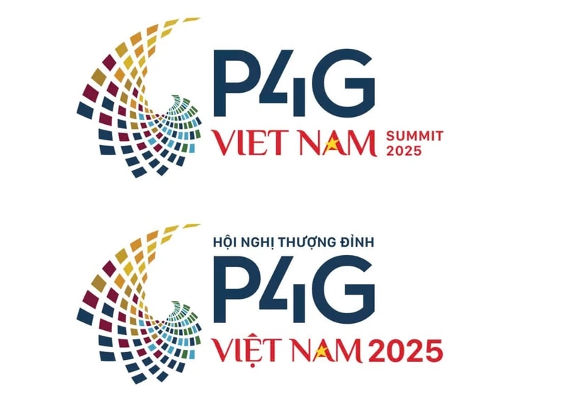 Dấu ấn Việt Nam được quảng bá đậm nét qua logo Hội nghị thượng đỉnh P4G 2025.