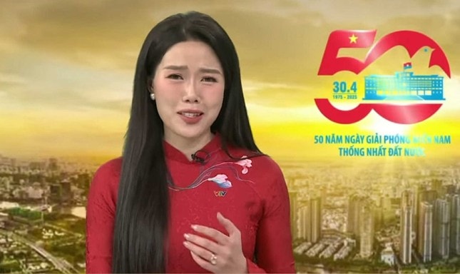 MC dẫn trực tiếp Lễ diễu binh 30/4 đang gây tranh luận là ai? ảnh 1