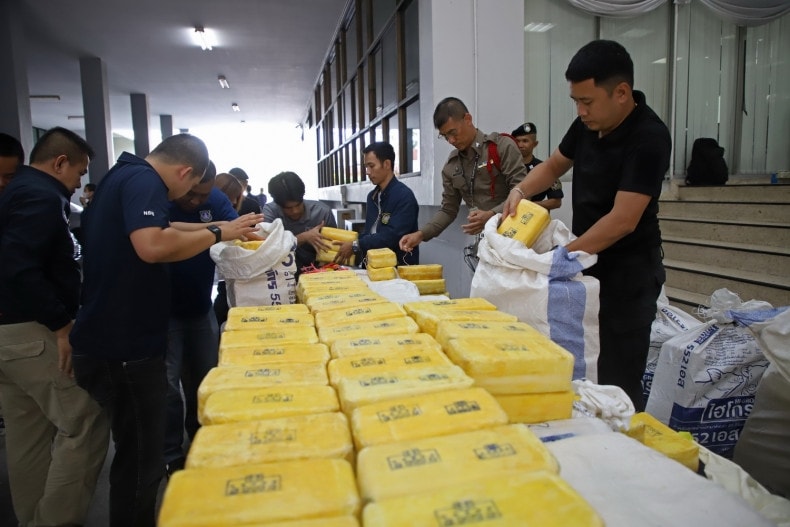 thái lan thu giữ nửa tấn ma túy tại khu vực biên giới phía bắc hình ảnh 1 thai lan thu giu nua tan ma tuy tai khu vuc bien gioi phia bac hinh anh 1