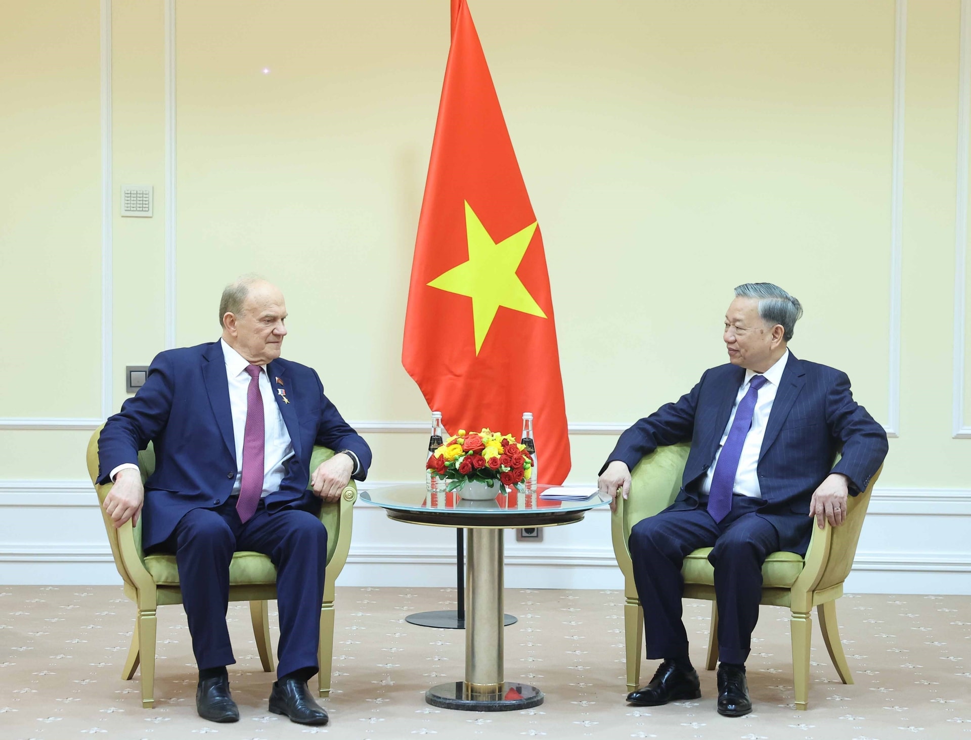 Tổng Bí thư Tô Lâm tiếp Chủ tịch Đảng Cộng sản Nga Gennady Zyuganov - 3 Tổng Bí thư Tô Lâm tiếp Chủ tịch Đảng Cộng sản Nga Gennady Zyuganov - 3