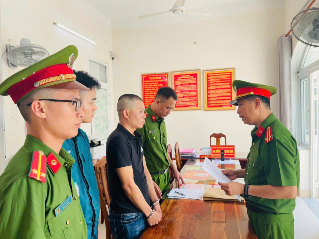 Nguyễn Quốc Đại bị khởi tố, bắt giam. (Ảnh: C.A)
