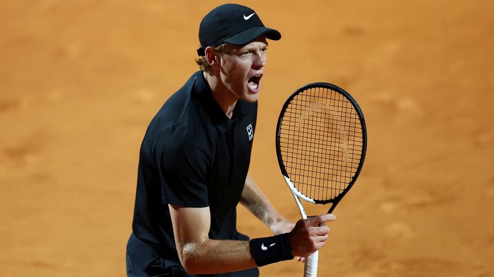 Tay vợt số 1 thế giới Jannik Sinner. Ảnh: ATP sinner-rome-2025-friday1.jpg
