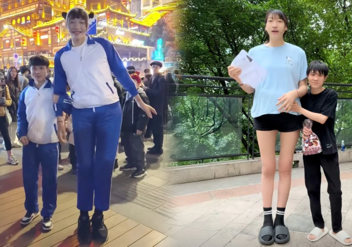 Chàng trai Trung Quốc yêu cô gái cao 2,2m bất chấp sự phản đối của gia đình Người đàn ông Trung Quốc hẹn hò với người phụ nữ cao 2,2 mét bất chấp sự không thích của gia đình