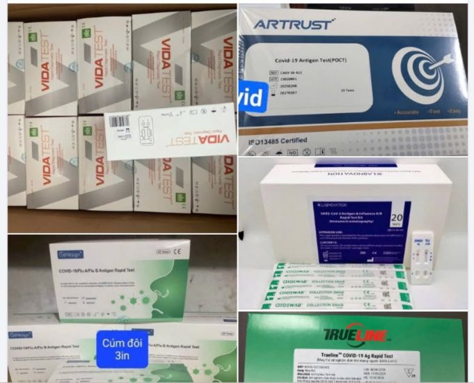 Kit test nhanh COVID-19 khan hiếm tại hiệu thuốc, rầm rộ trên chợ mạng Kit test nhanh COVID-19 khan hiếm tại hiệu thuốc, rầm rộ trên chợ mạng