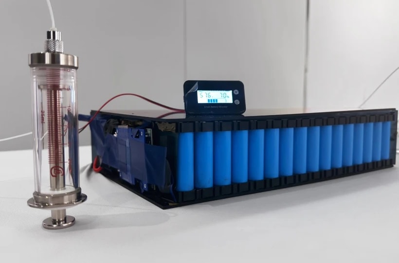 Thử nghiệm phục hồi một khối pin lithium đã kiệt. (Nguồn: Scientific American)