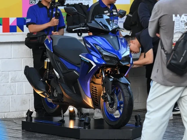 Yamaha NVX 155 đời mới lần đầu xuất hiện tại Việt Nam ảnh 1