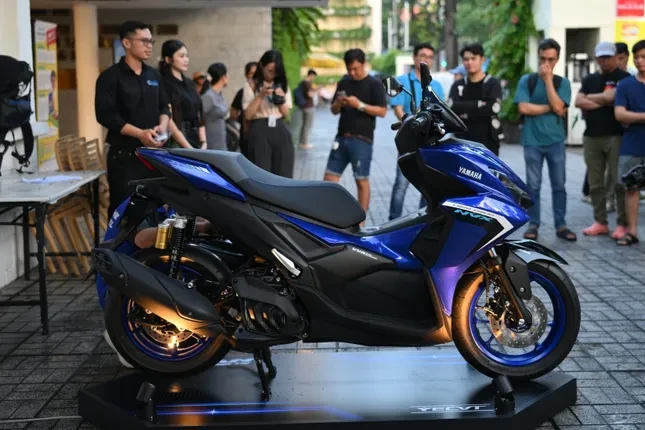 Yamaha NVX 155 đời mới lần đầu xuất hiện tại Việt Nam ảnh 4