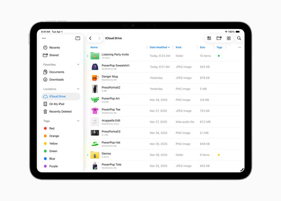Apple WWDC25 iPadOS 26 Files app List view 250609_big.jpg.large.jpg