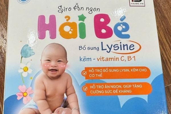 Bộ Y tế khuyến cáo không sử dụng Siro ăn ngon Hải Bé
