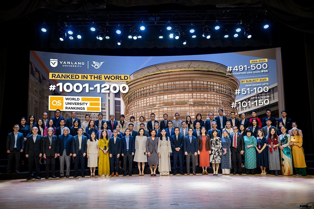 Trường ĐH Văn Lang vào top 392 toàn cầu về danh tiếng học thuật