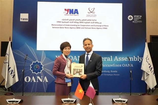 Vietnam News Agency re-elected to OANA Executive Board for 2025-2028 term