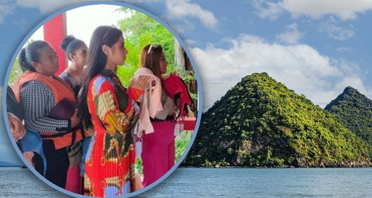 Hòn đảo bí ẩn hình bầu ngực hút khách nữ tới cầu tình duyên